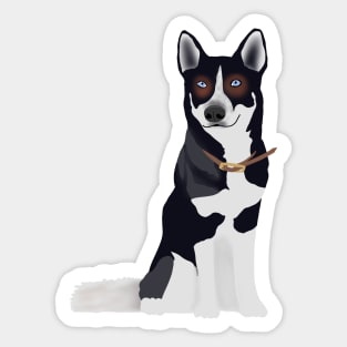 Husky Sticker